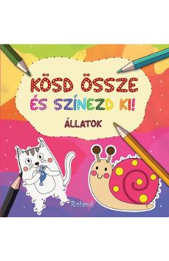 Kosd ossze es szinezd ki! Allatok