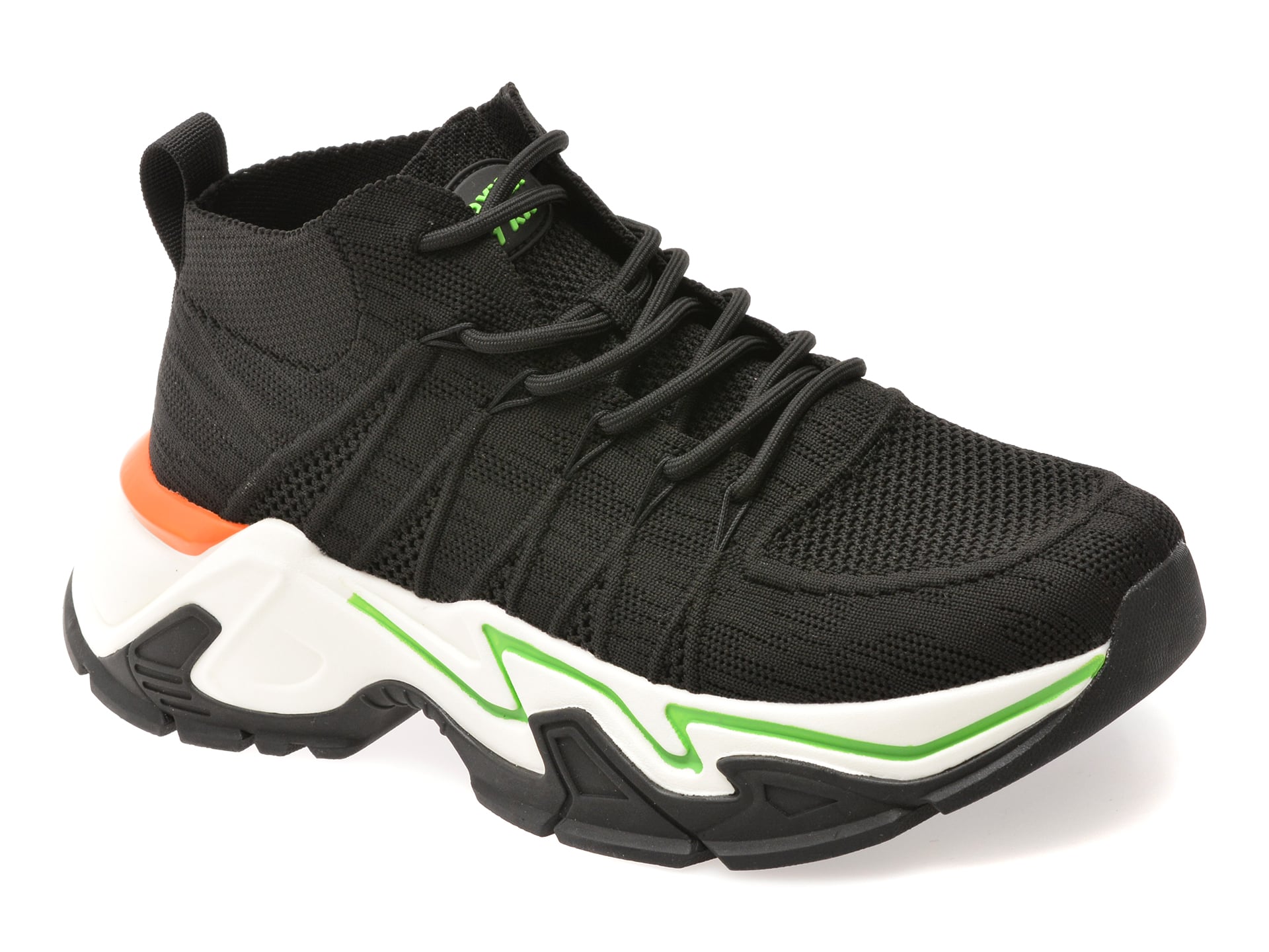 Pantofi sport GRYXX negri, 351208, din material textil