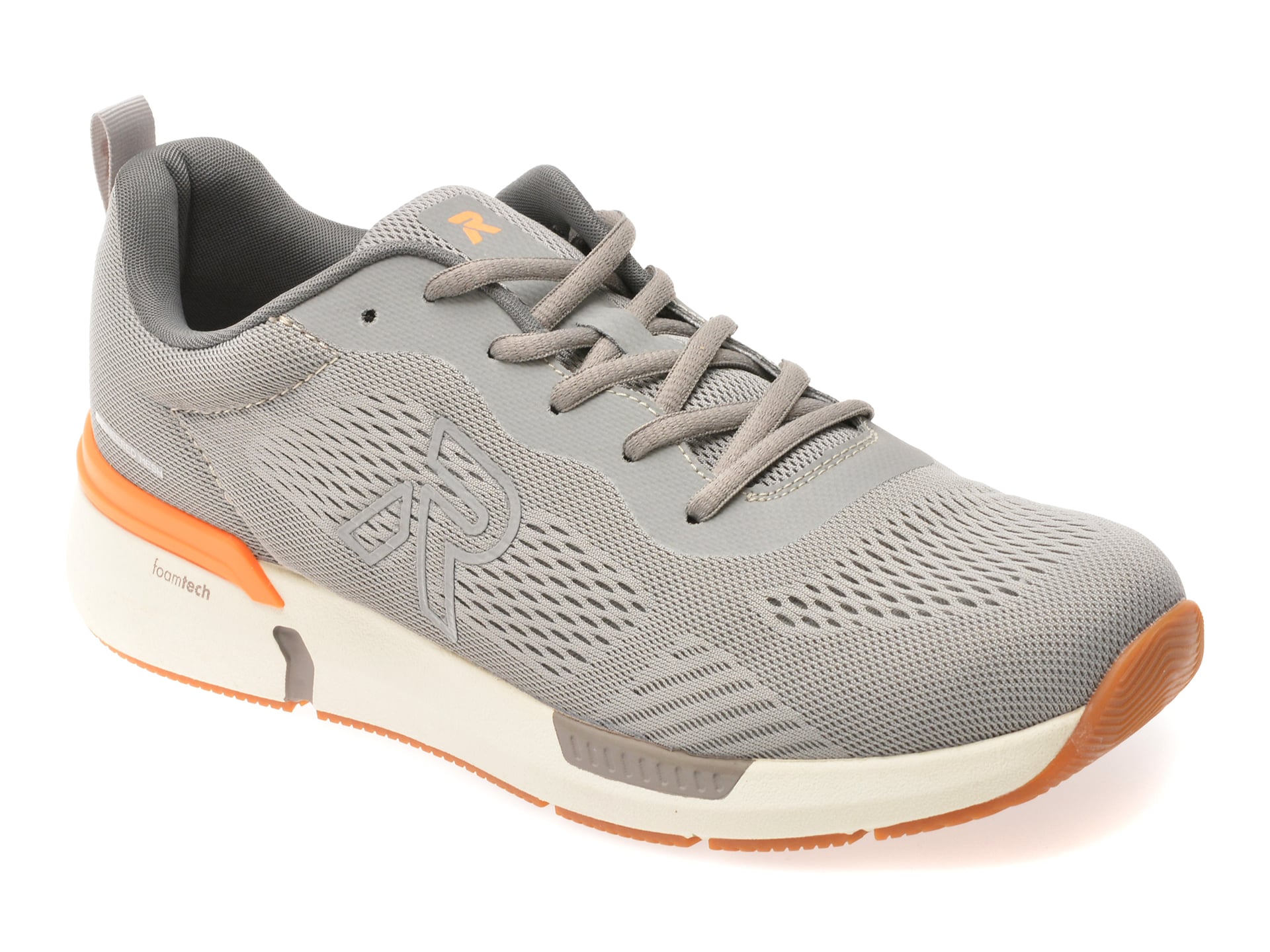 Pantofi sport RIEKER gri, U1404, din material textil