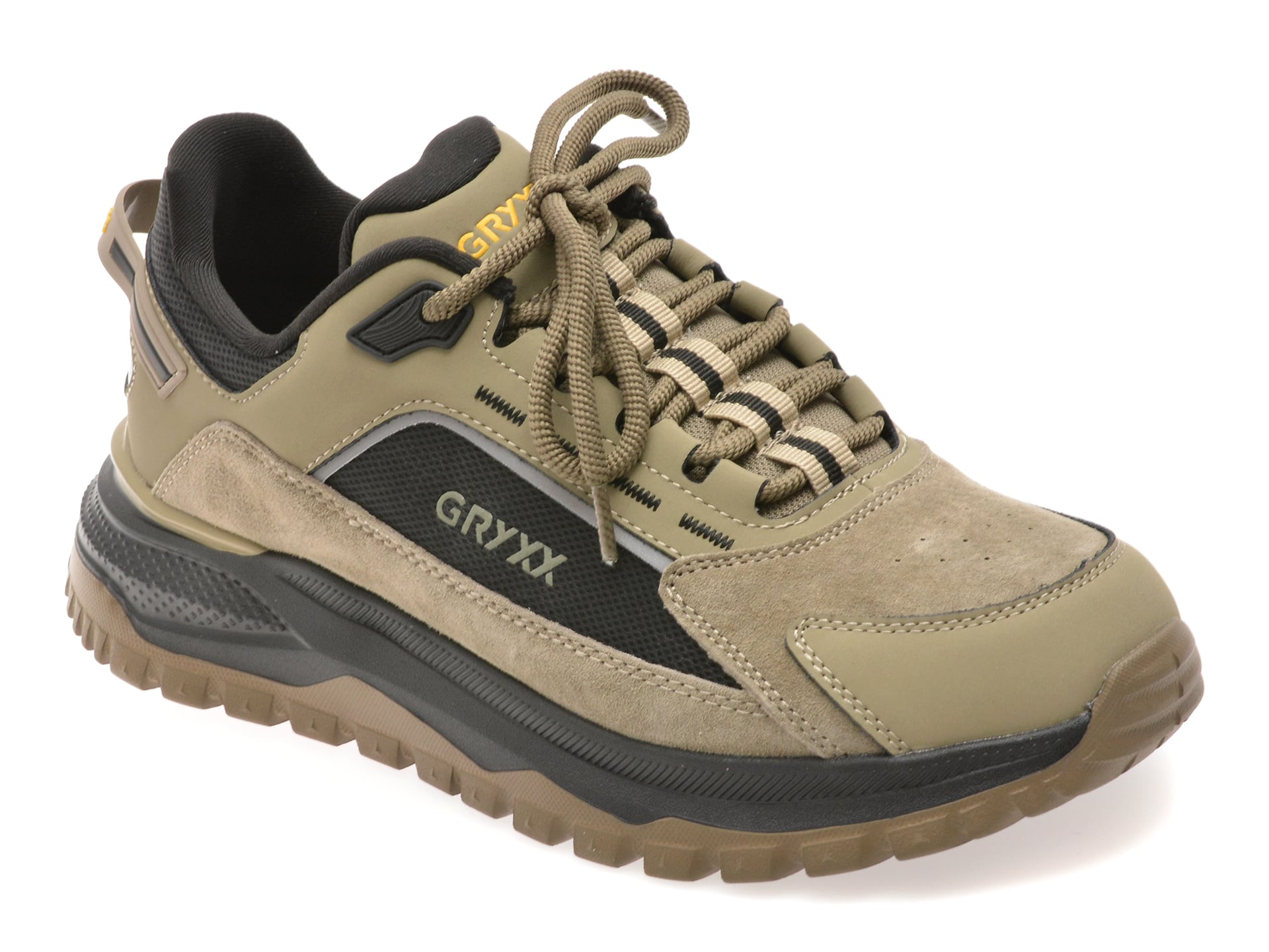 Pantofi sport GRYXX verzi, 33039, din piele ecologica
