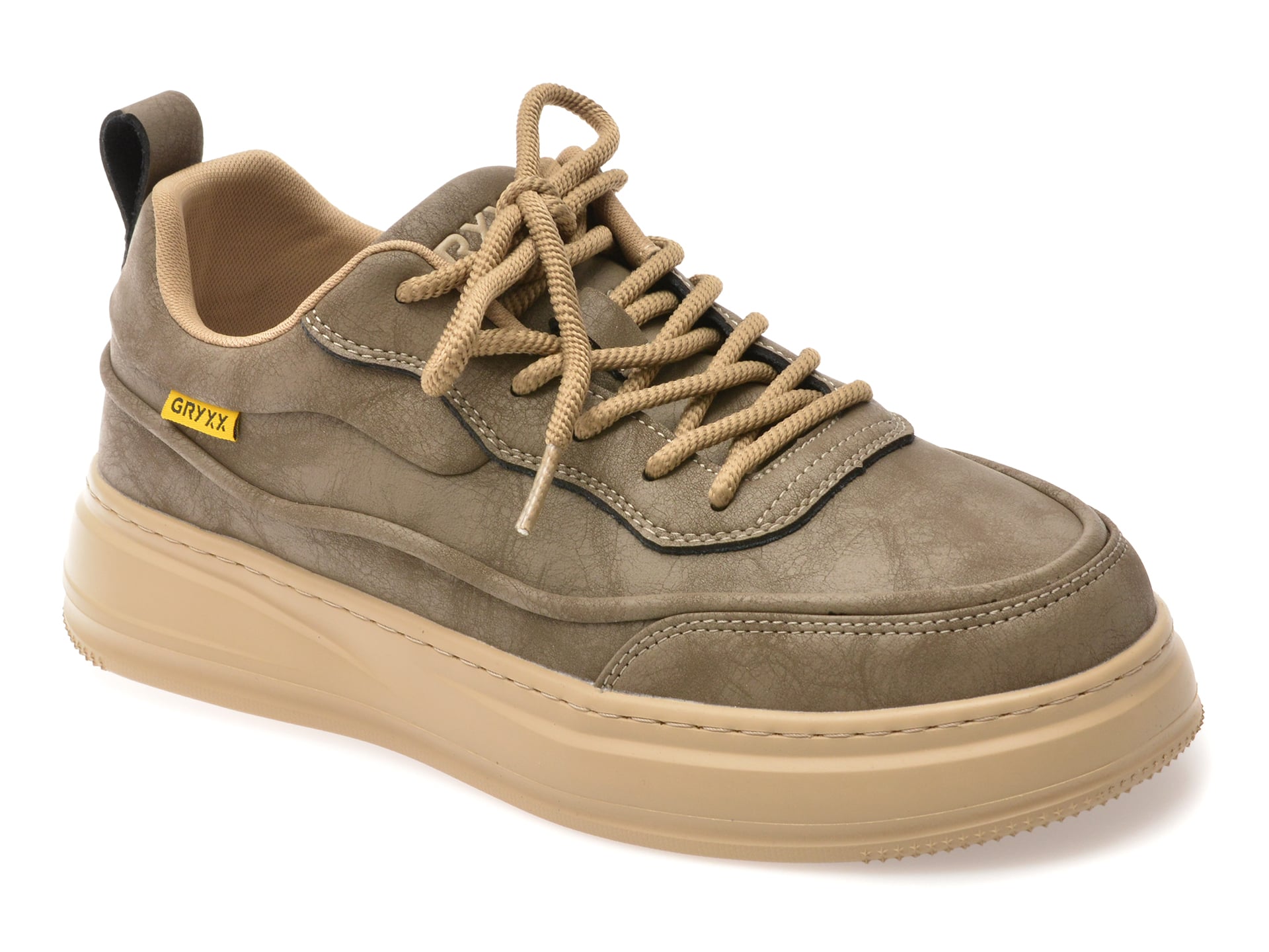 Pantofi sport GRYXX gri, 9268, din piele naturala