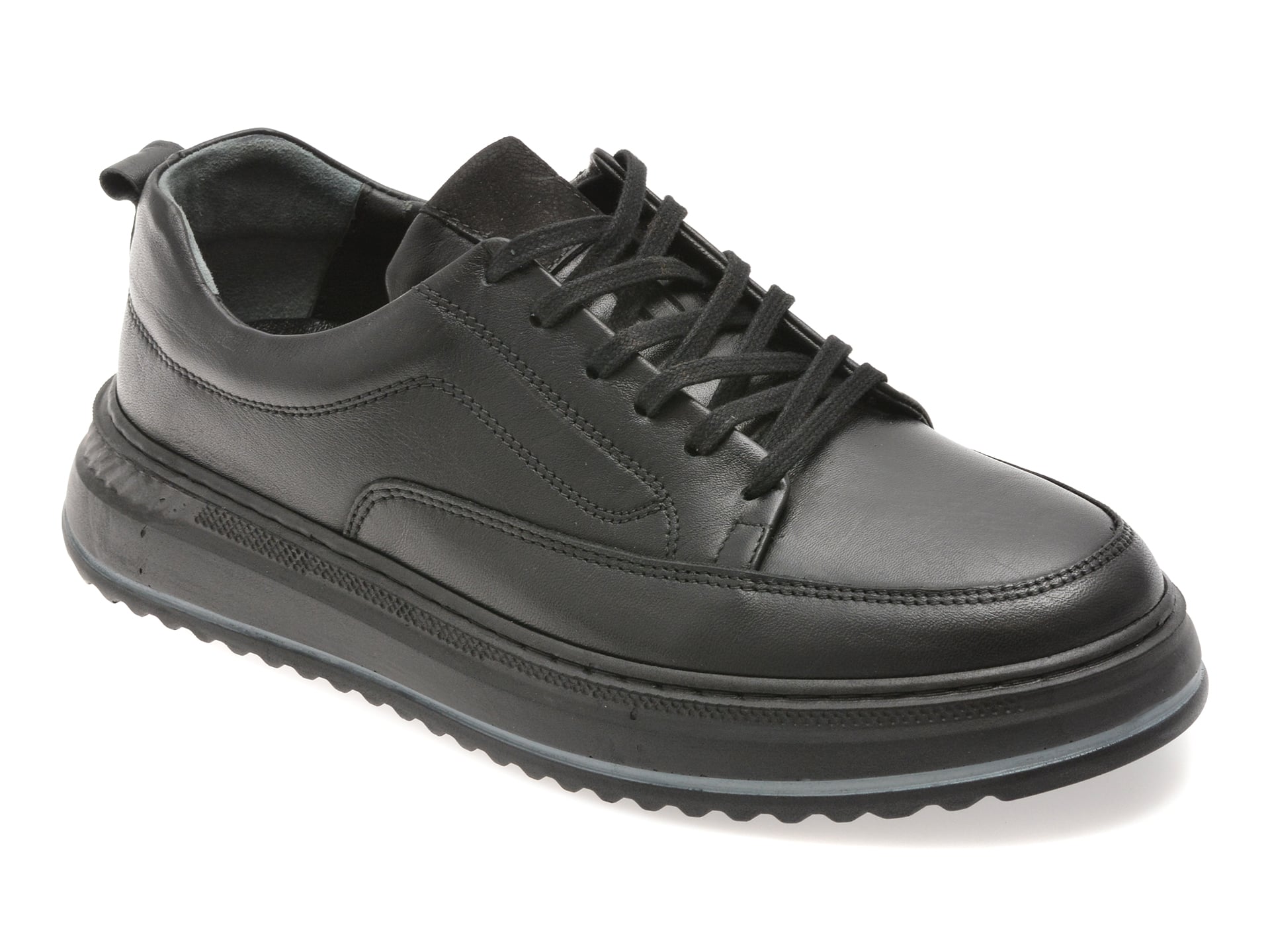 Pantofi sport GRYXX negri, BS4150, din piele naturala