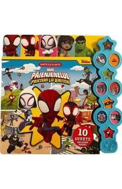 Disney Marvel. Paienjenelul si prietenii lui uimitori. Carte cu sunete