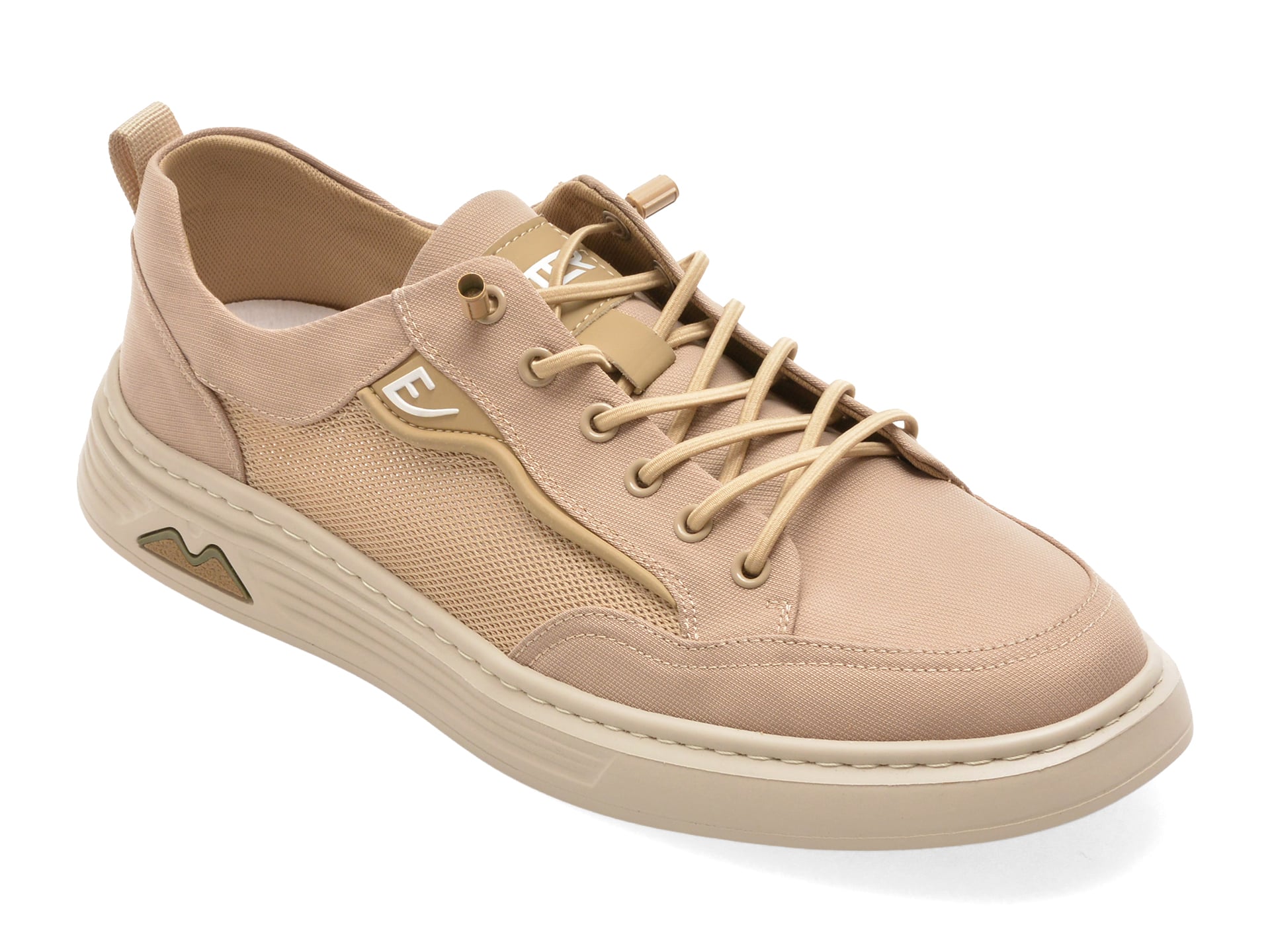 Pantofi sport OTTER bej, T9329, din material textil