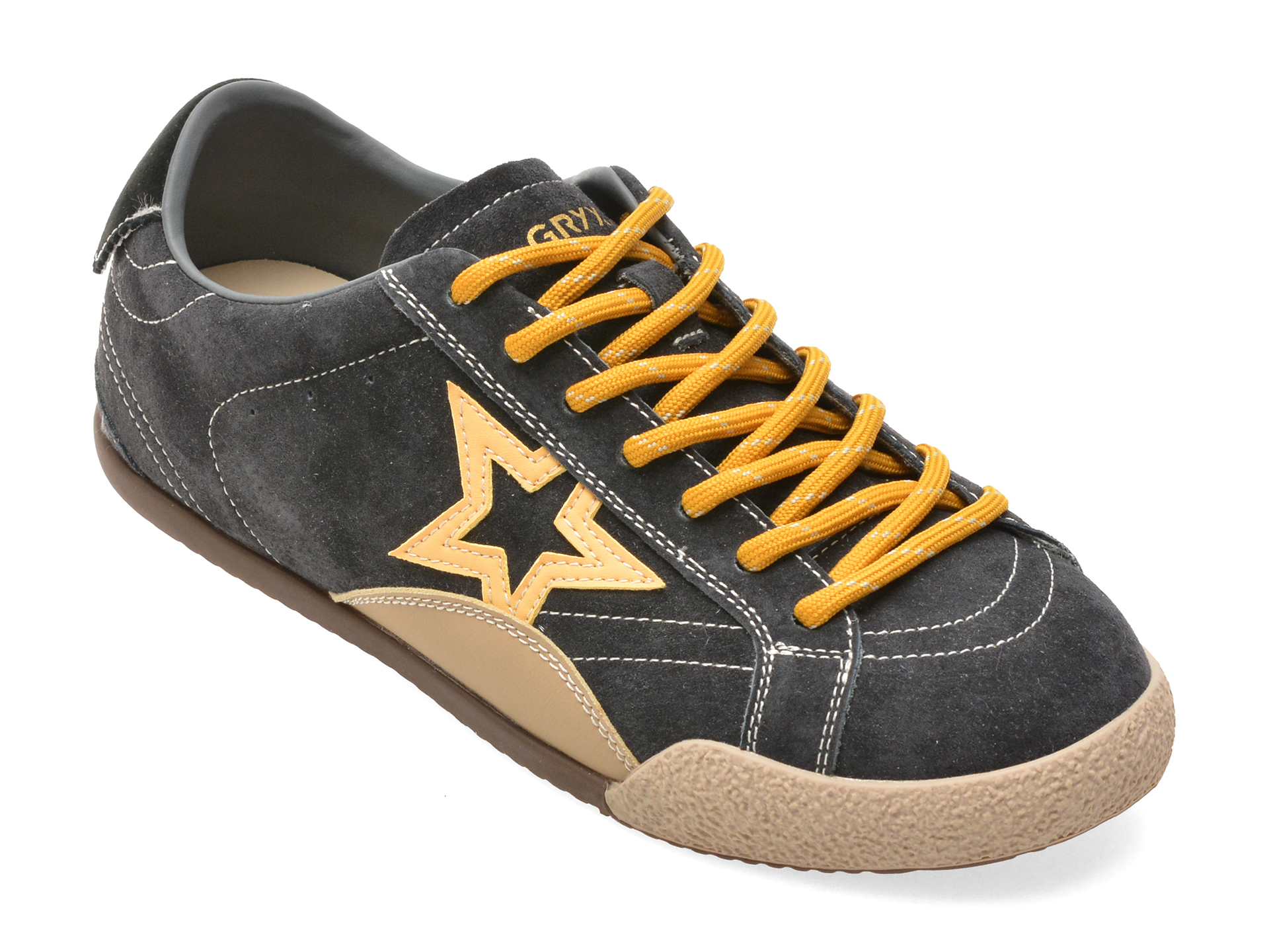 Pantofi sport GRYXX bleumarin, 8857, din nabuc