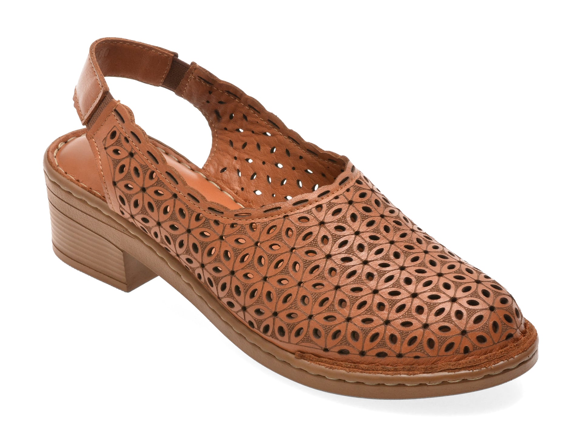 Pantofi FLAVIA PASSINI maro, K9500, din piele naturala