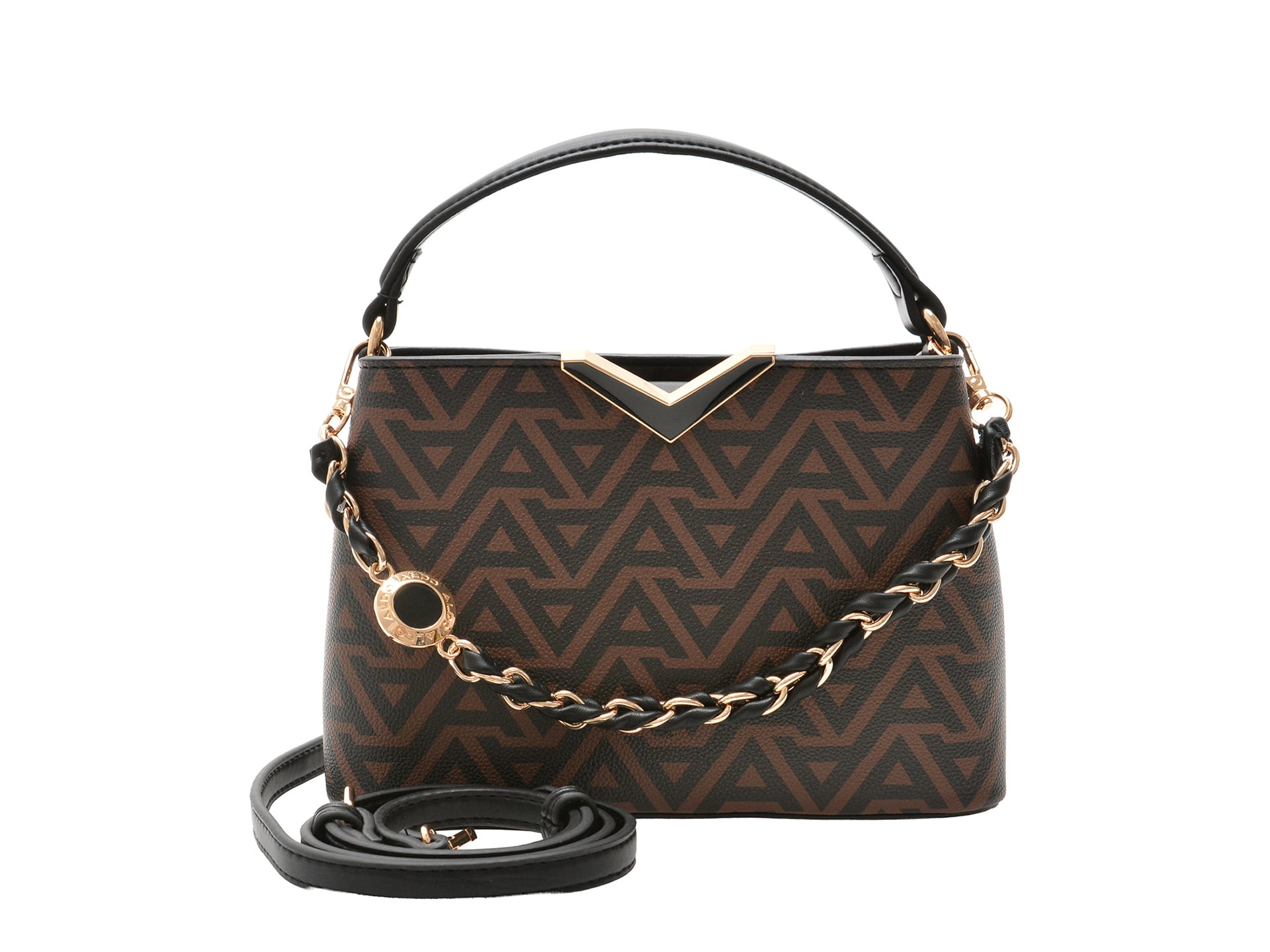 Geanta ALDO maro, VALENTYA 210, din piele ecologica