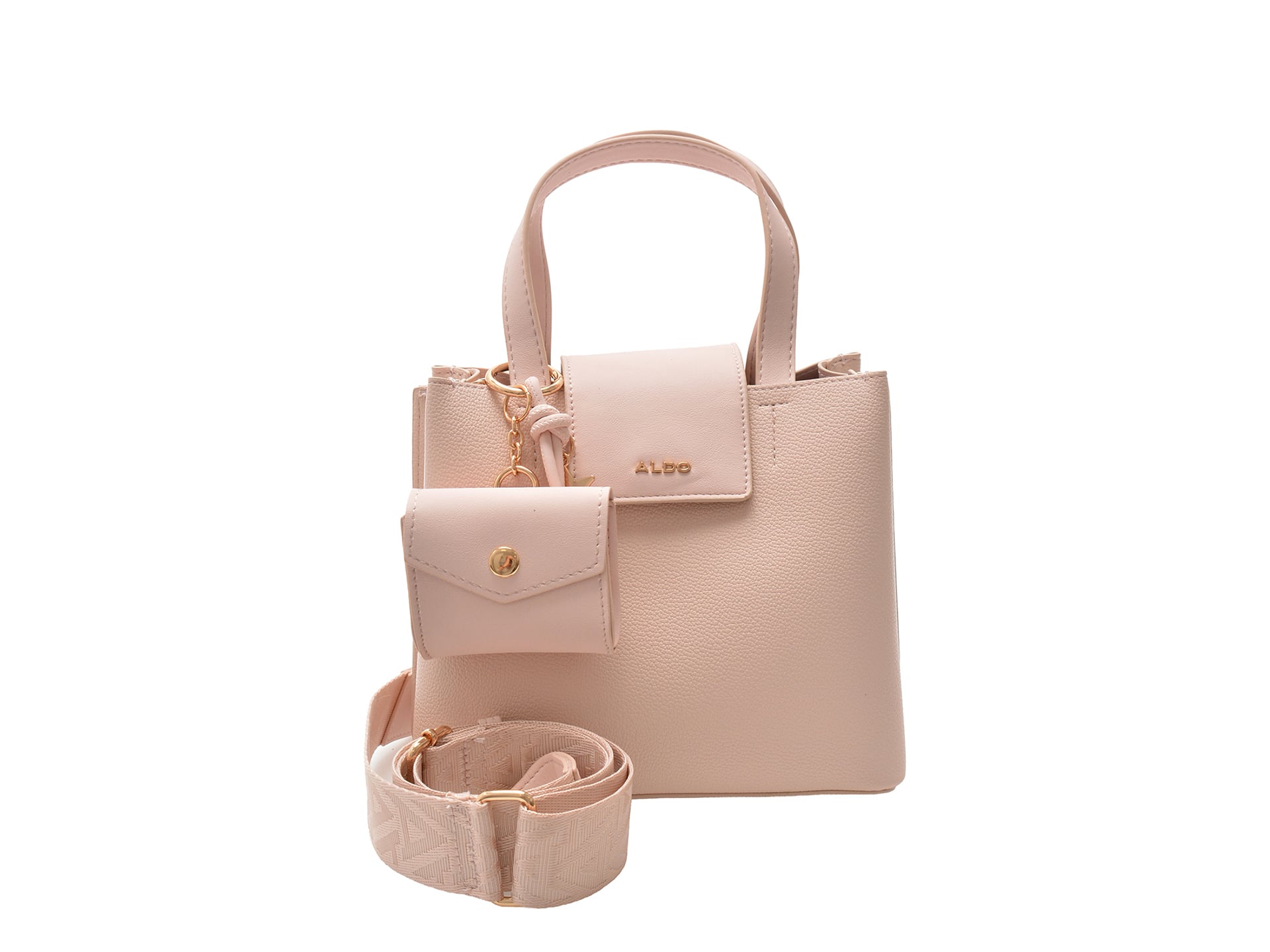 Geanta ALDO roz, CALIORA 650, din piele ecologica