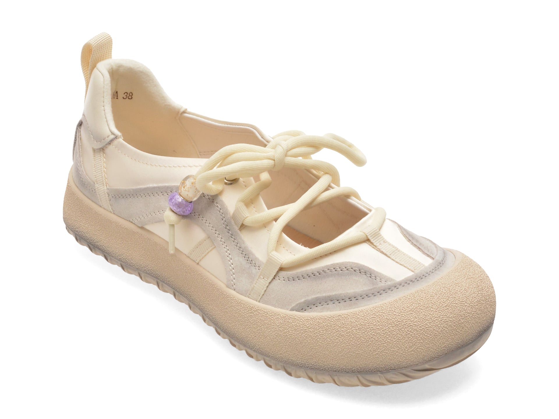 Pantofi sport GRYXX gri, 261055, din material textil si piele naturala