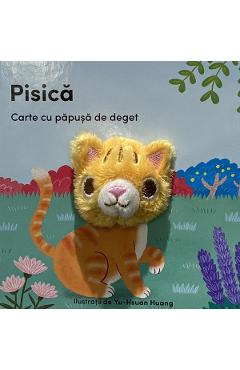 Carte cu papusa de deget: Pisica - Yu-Hsuan Huang
