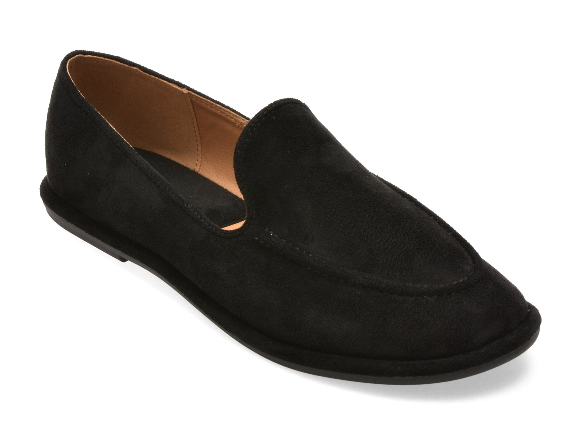 Mocasini FLAVIA PASSINI negri, HZY53, din material textil