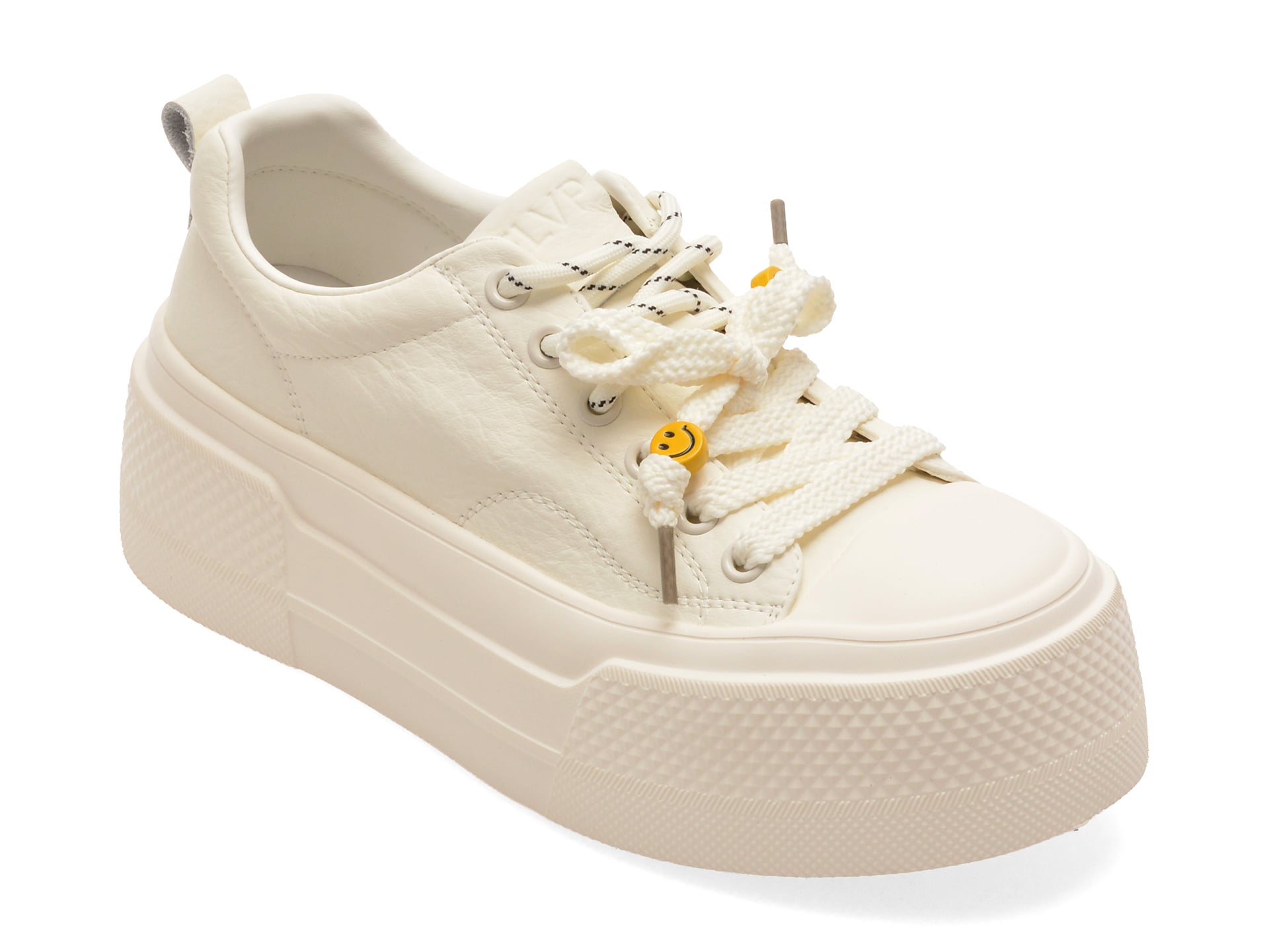 Pantofi sport FLAVIA PASSINI albi, 8539, din piele naturala