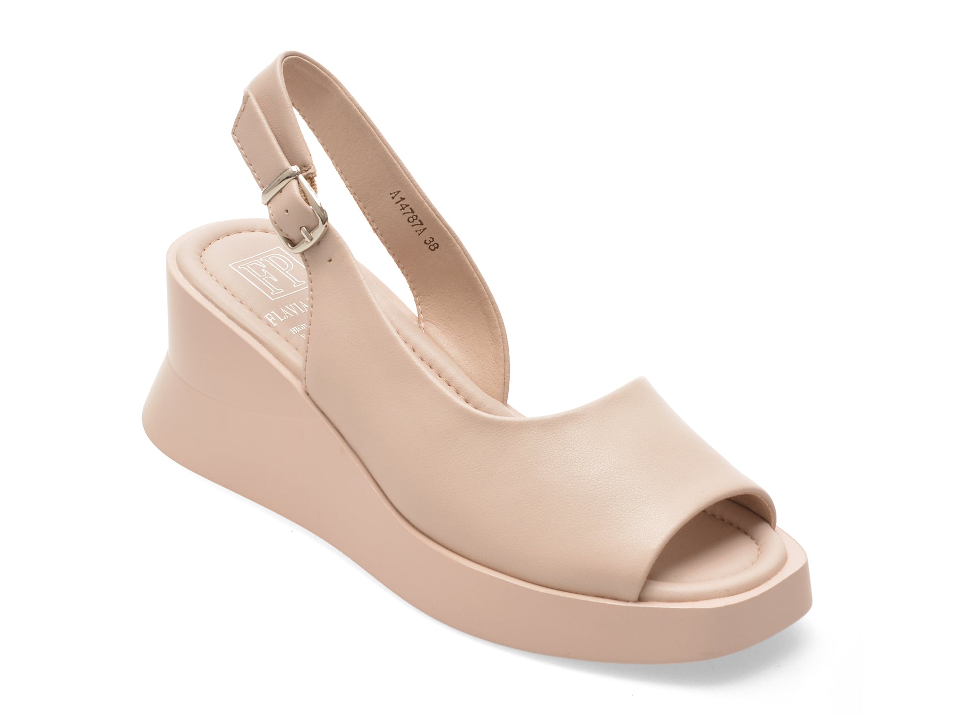 Sandale FLAVIA PASSINI bej, 14787, din piele naturala