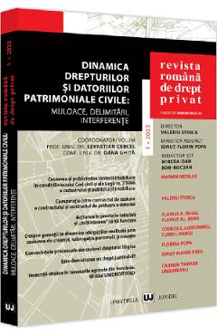 Revista Romana de Drept Privat Nr.1 din 2023