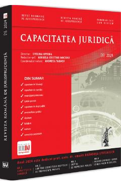 Revista romana de jurisprudenta nr.1 din 2024
