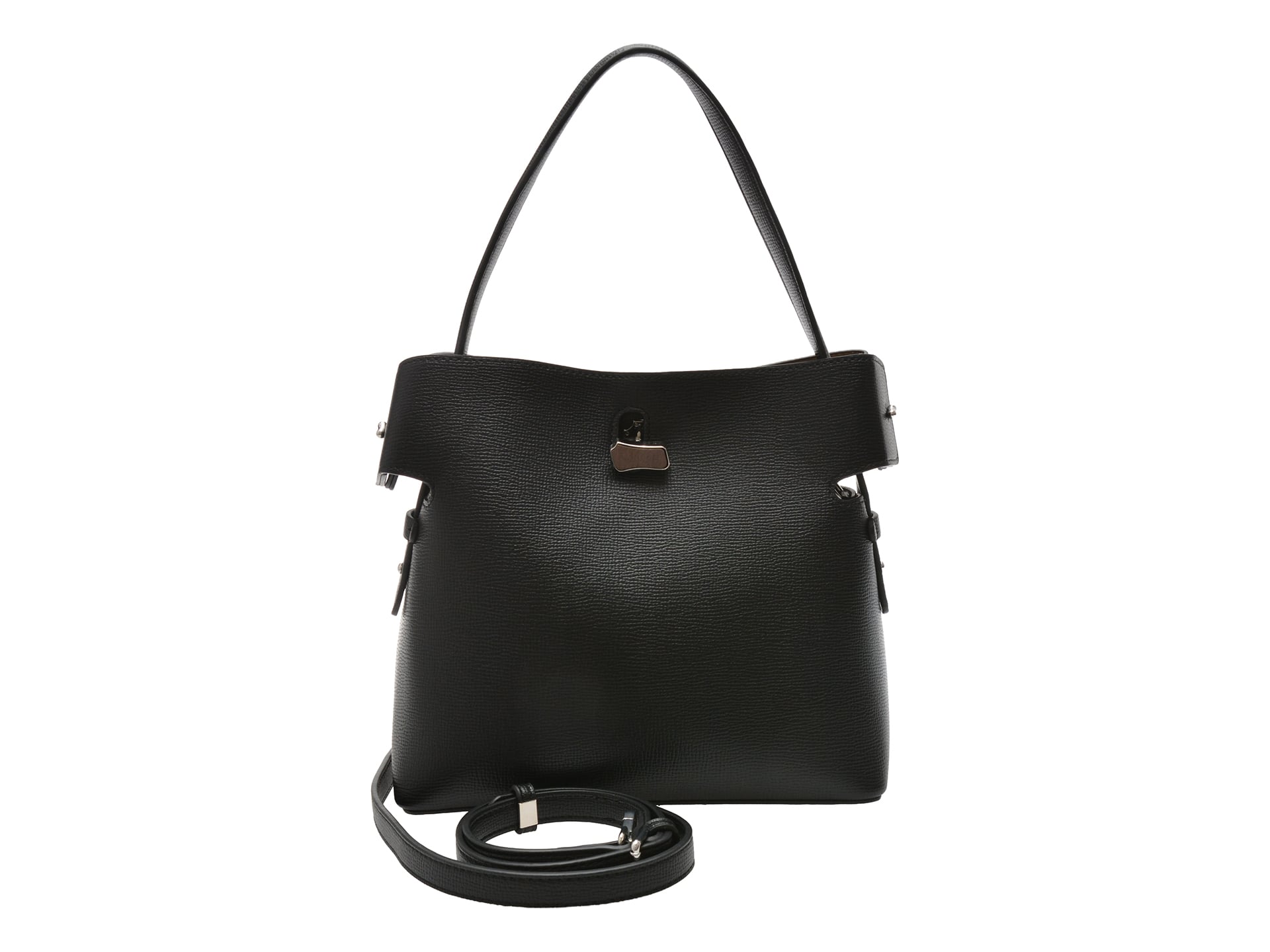 Geanta EPICA neagra, JA005, din piele ecologica