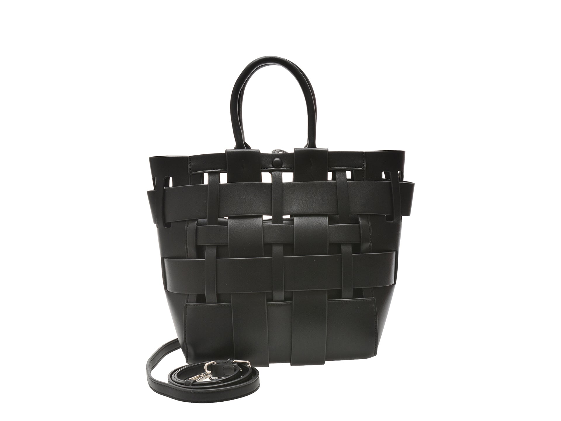 Geanta EPICA neagra, NF008, din piele ecologica