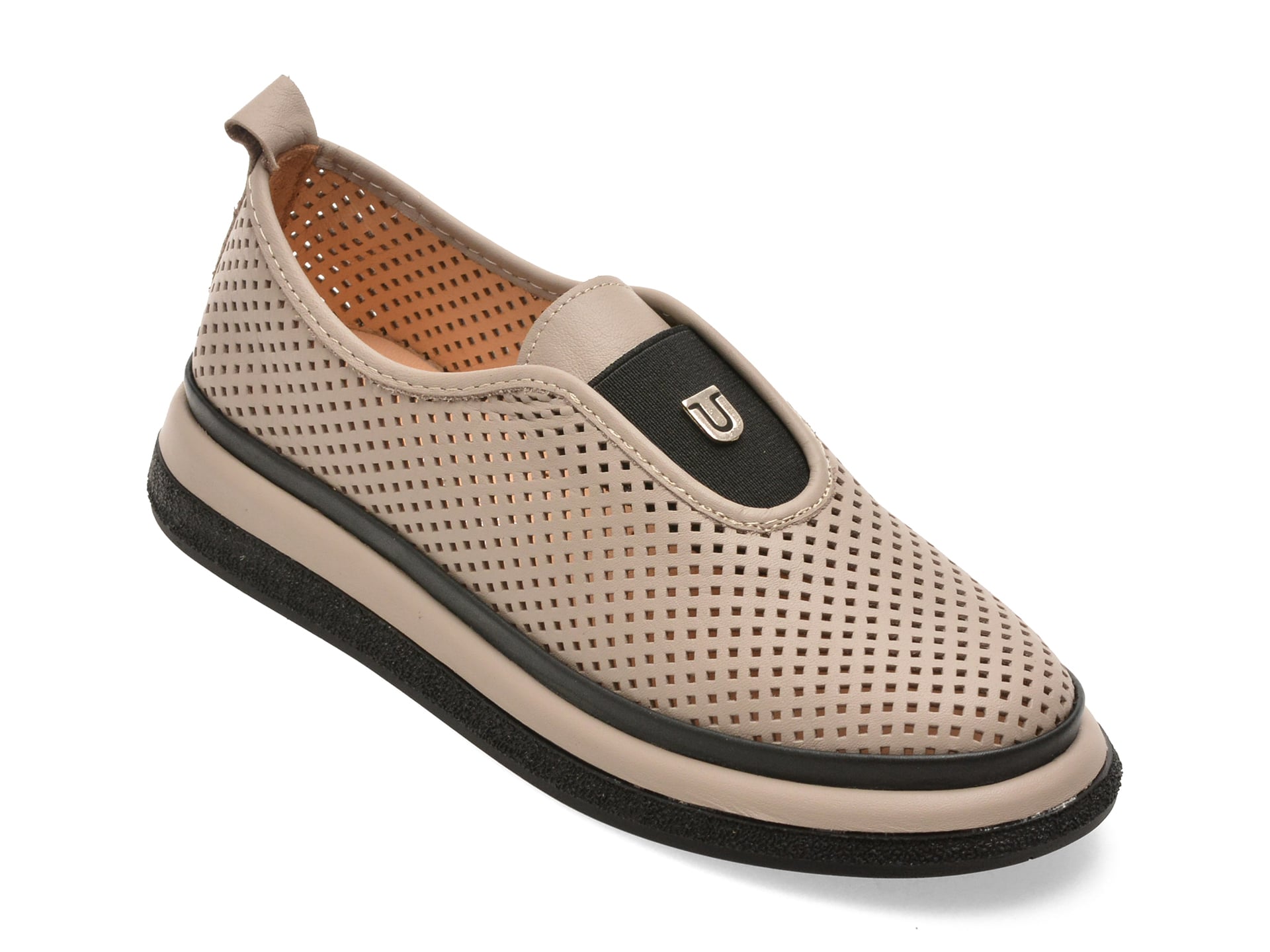 Pantofi IMAGE gri, 5503202, din piele naturala