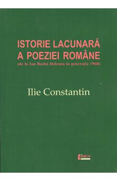 Istorie lacunara a poeziei romane - Ilie Constantin