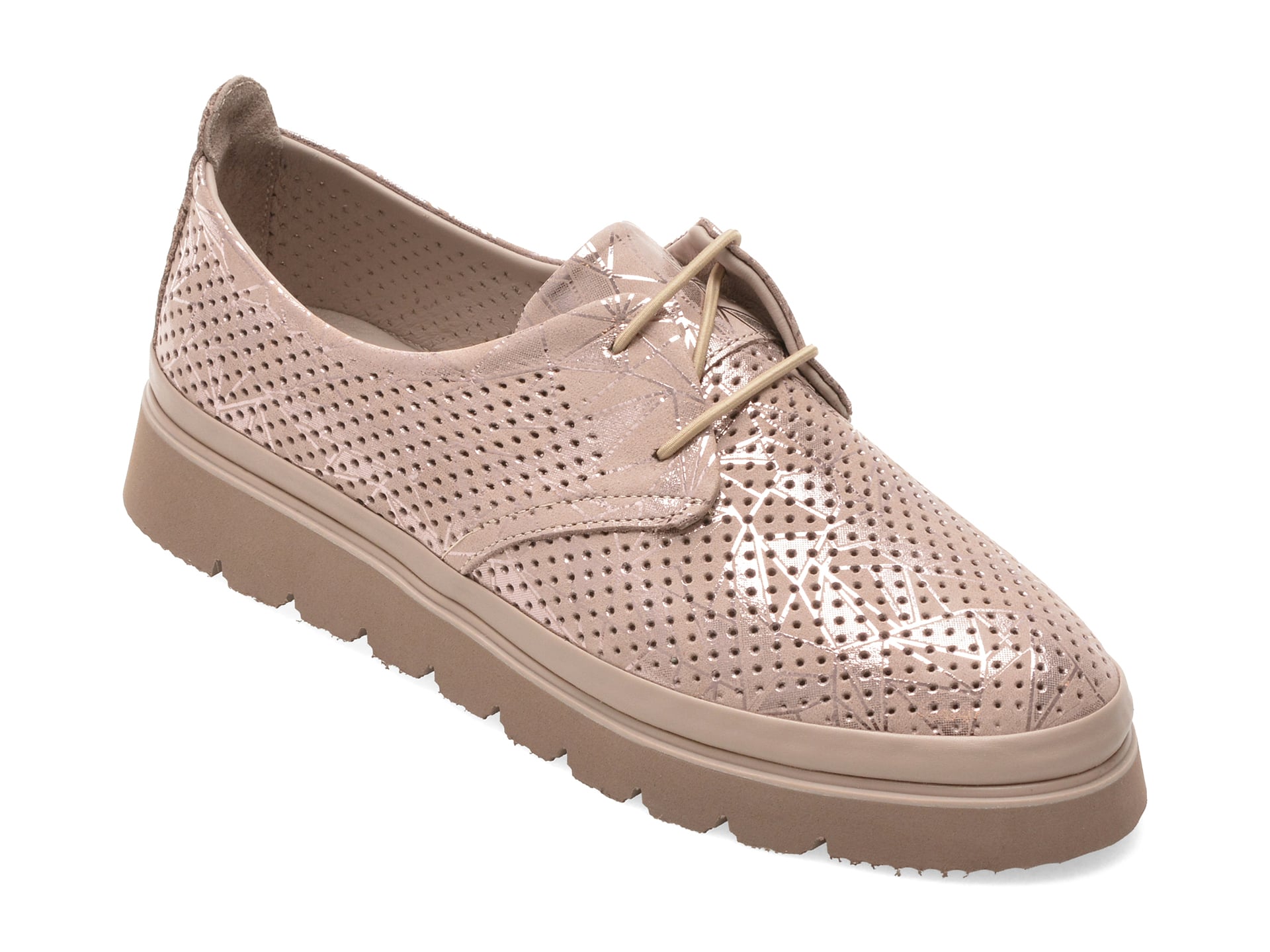 Pantofi GRYXX nude, 146YA28, din piele naturala