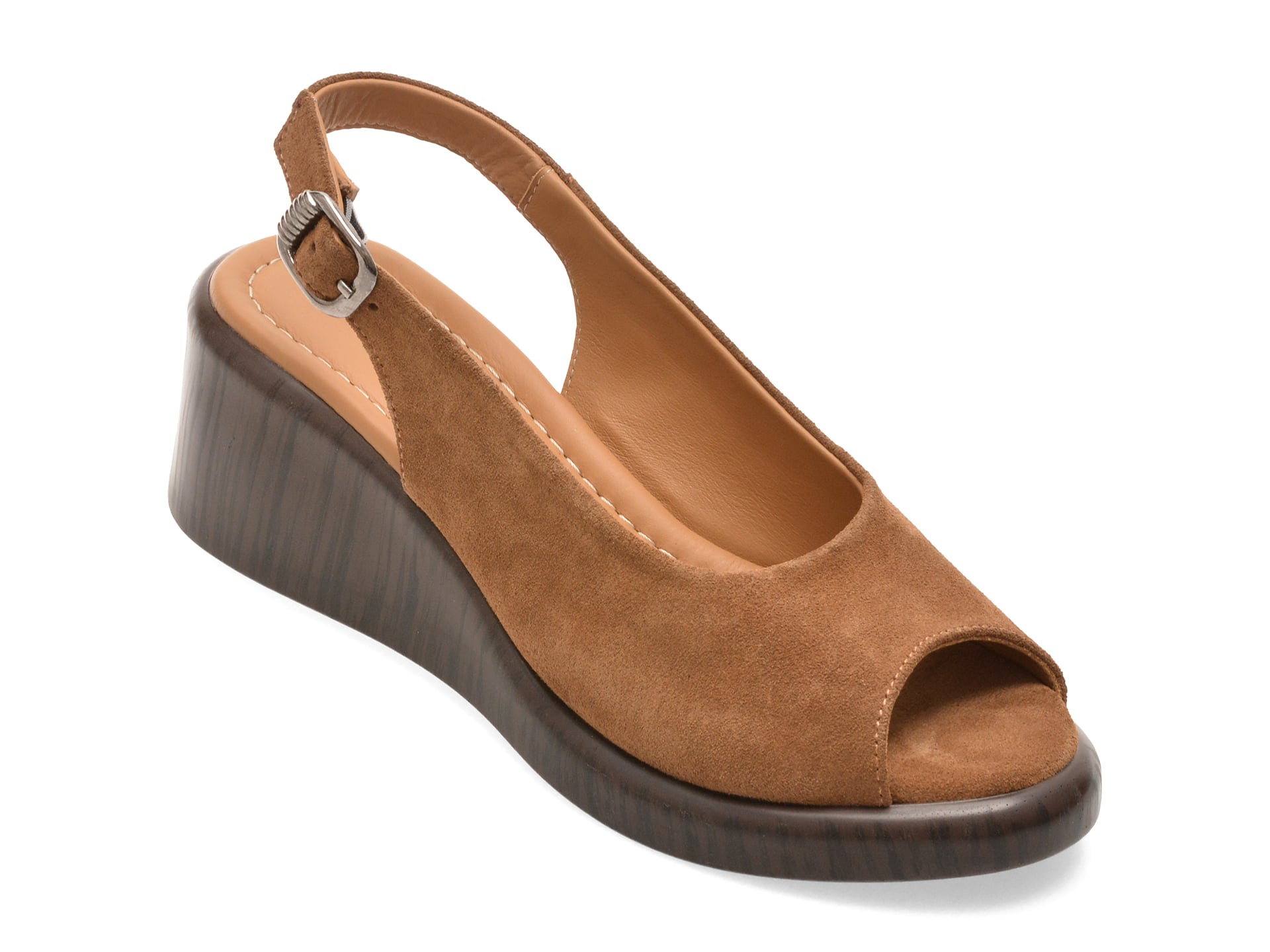 Sandale GRYXX maro, 6772559, din piele intoarsa