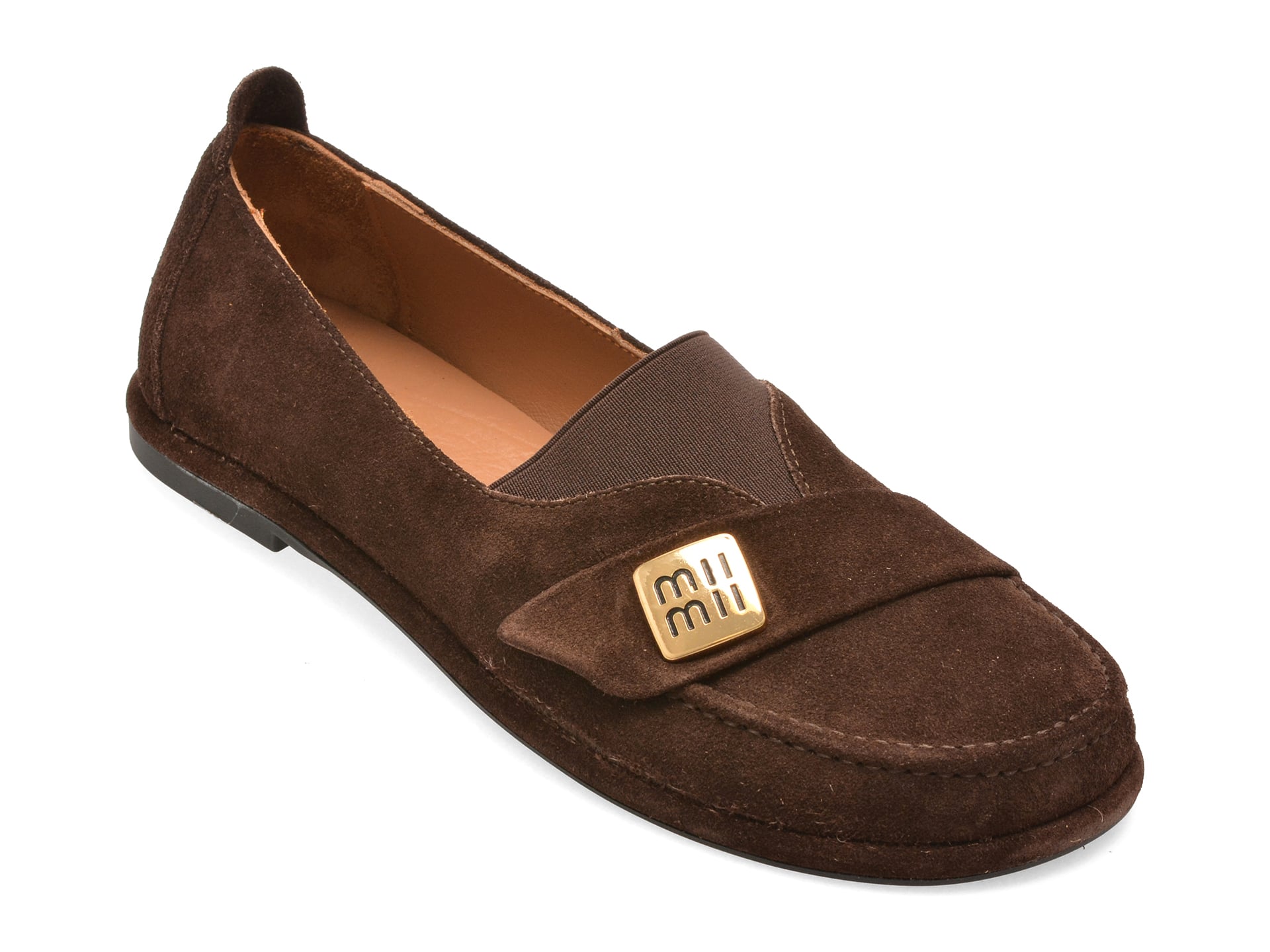 Mocasini EPICA maro, 1614040, din piele intoarsa