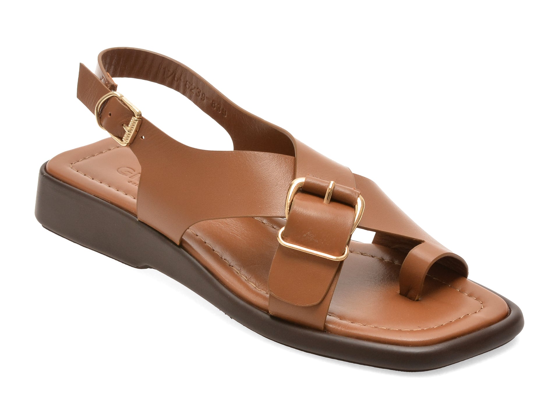 Sandale GRYXX maro, 1766239, din piele naturala