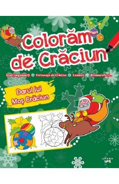 Coloram de Craciun. Darul lui Mos Craciun