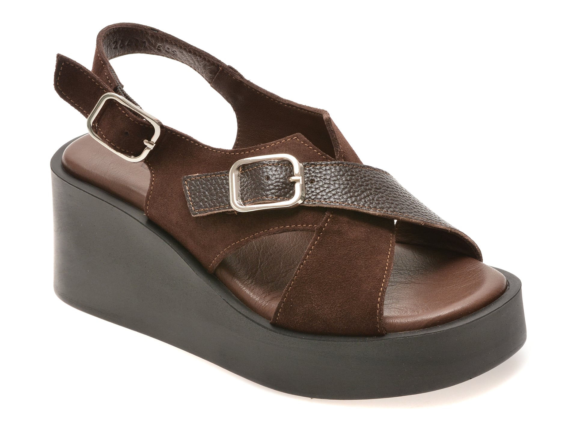 Sandale GRYXX maro, 4212641, din piele naturala