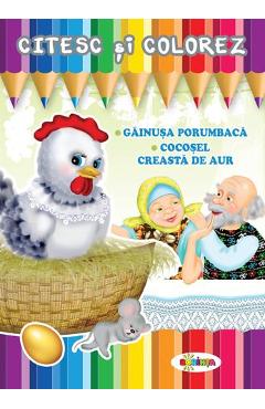 Citesc si colorez: Gainusa Porumbaca