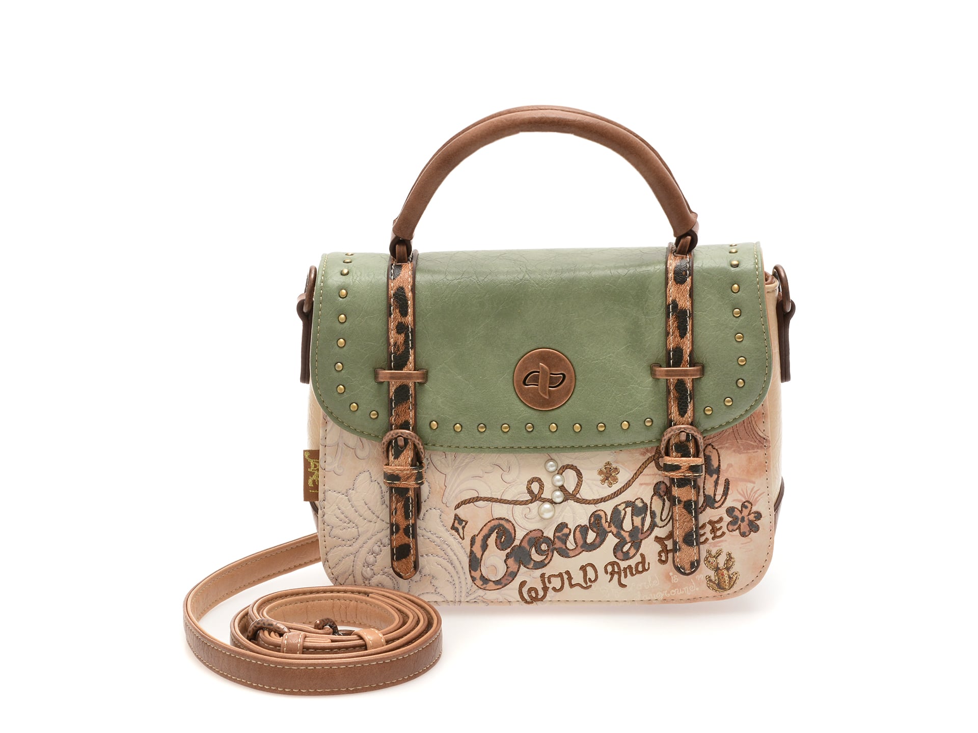 Geanta JANET DENESE multicolor, 148, din piele ecologica