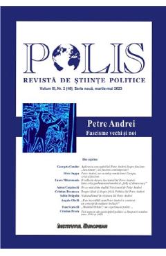 Polis Vol.11 Nr.2 (40) Serie noua martie-mai 2023. Revista de stiinte politice