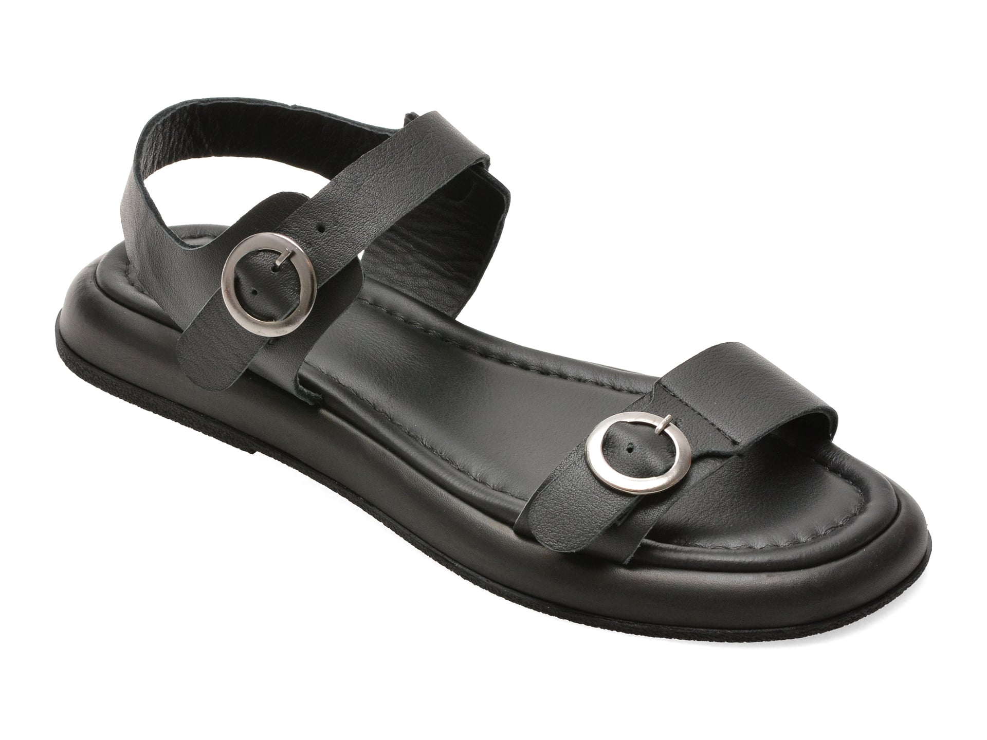 Sandale GRYXX negre, 1914224, din piele naturala