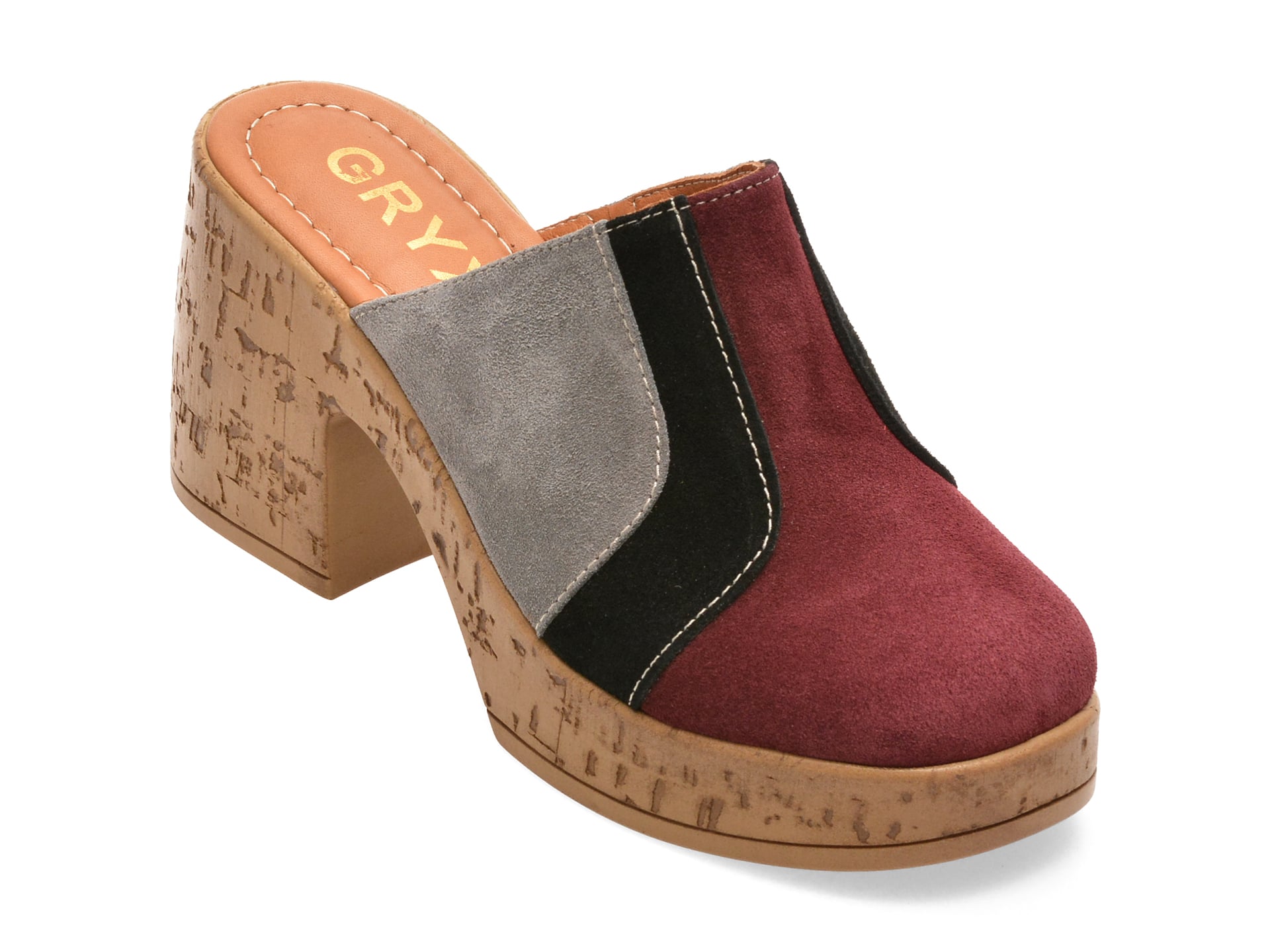 Papuci GRYXX visinii, 1451131, din piele intoarsa