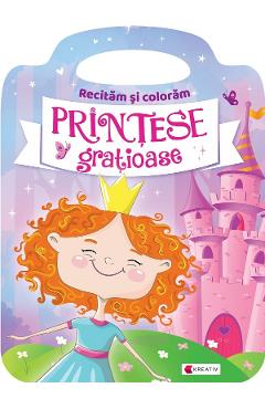 Printese gratioase. Recitam si coloram