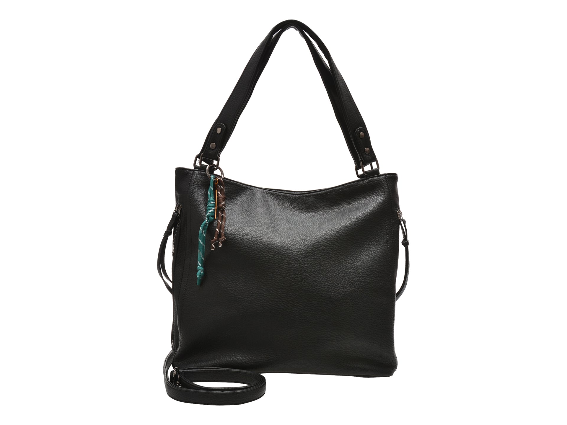 Geanta FLAVIA PASSINI neagra, 392, din piele ecologica