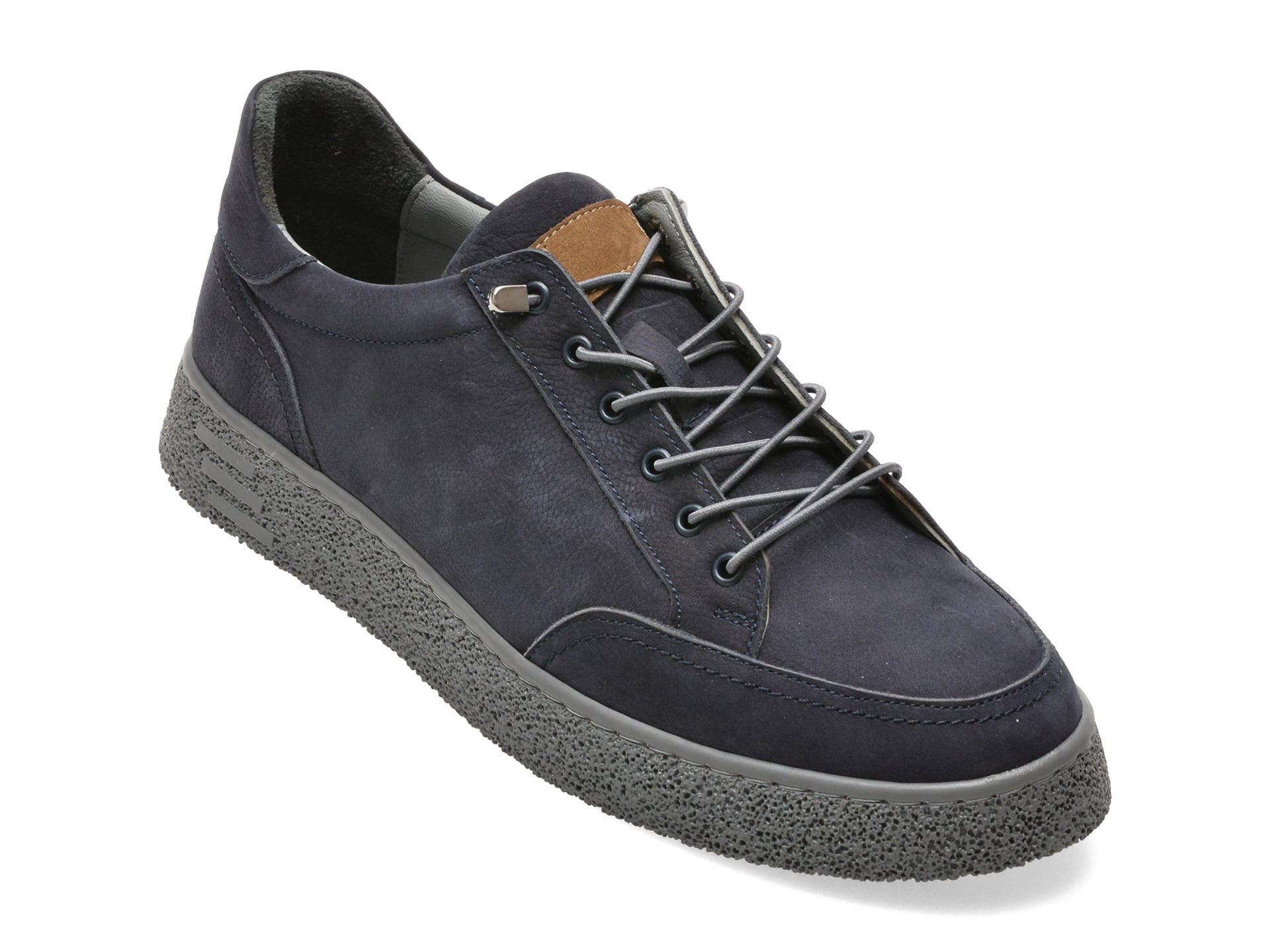 Pantofi sport BITE THE BULLET bleumarin, RW1138, din nabuc