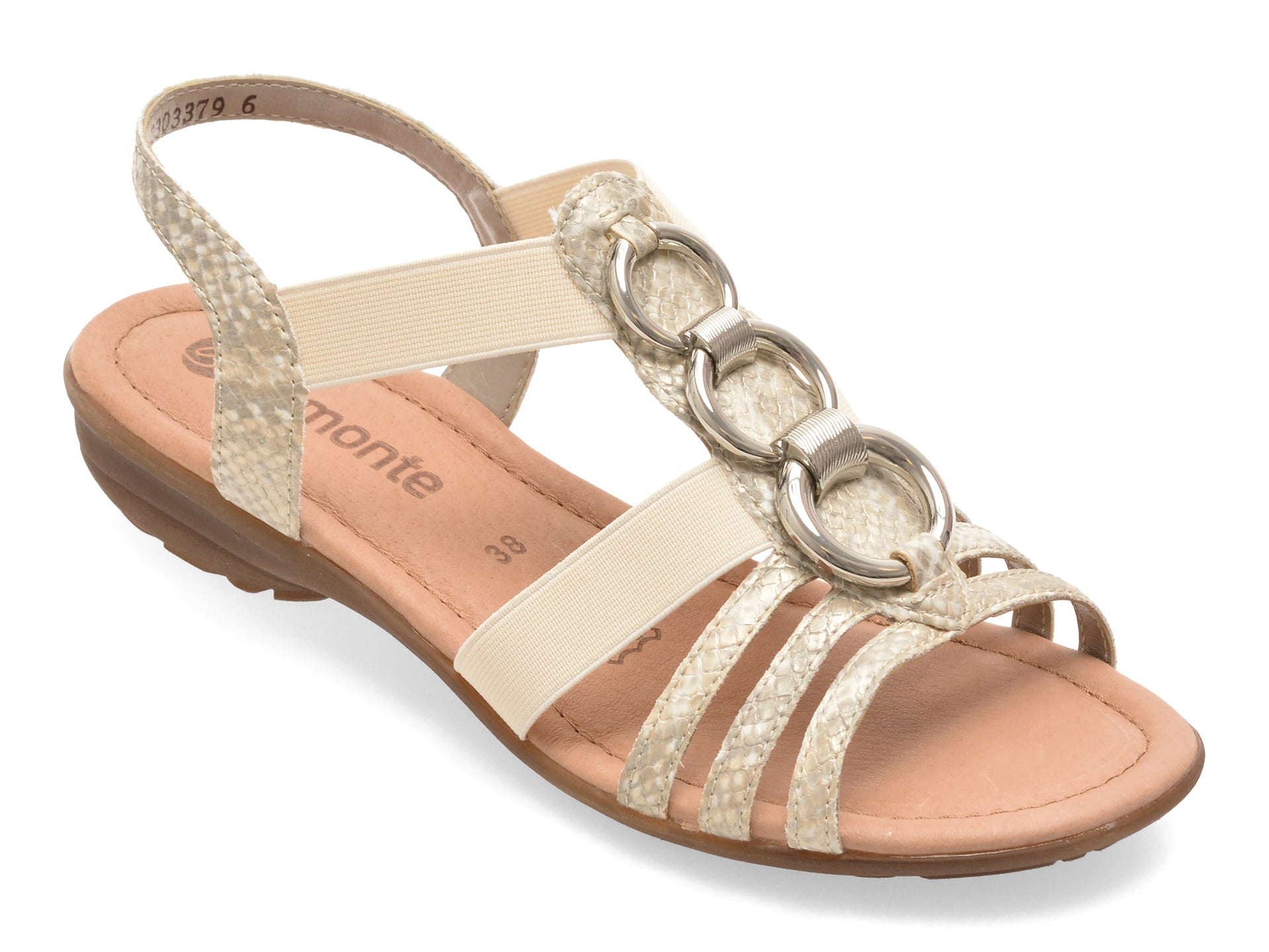 Sandale REMONTE gri, R3605, din piele ecologica