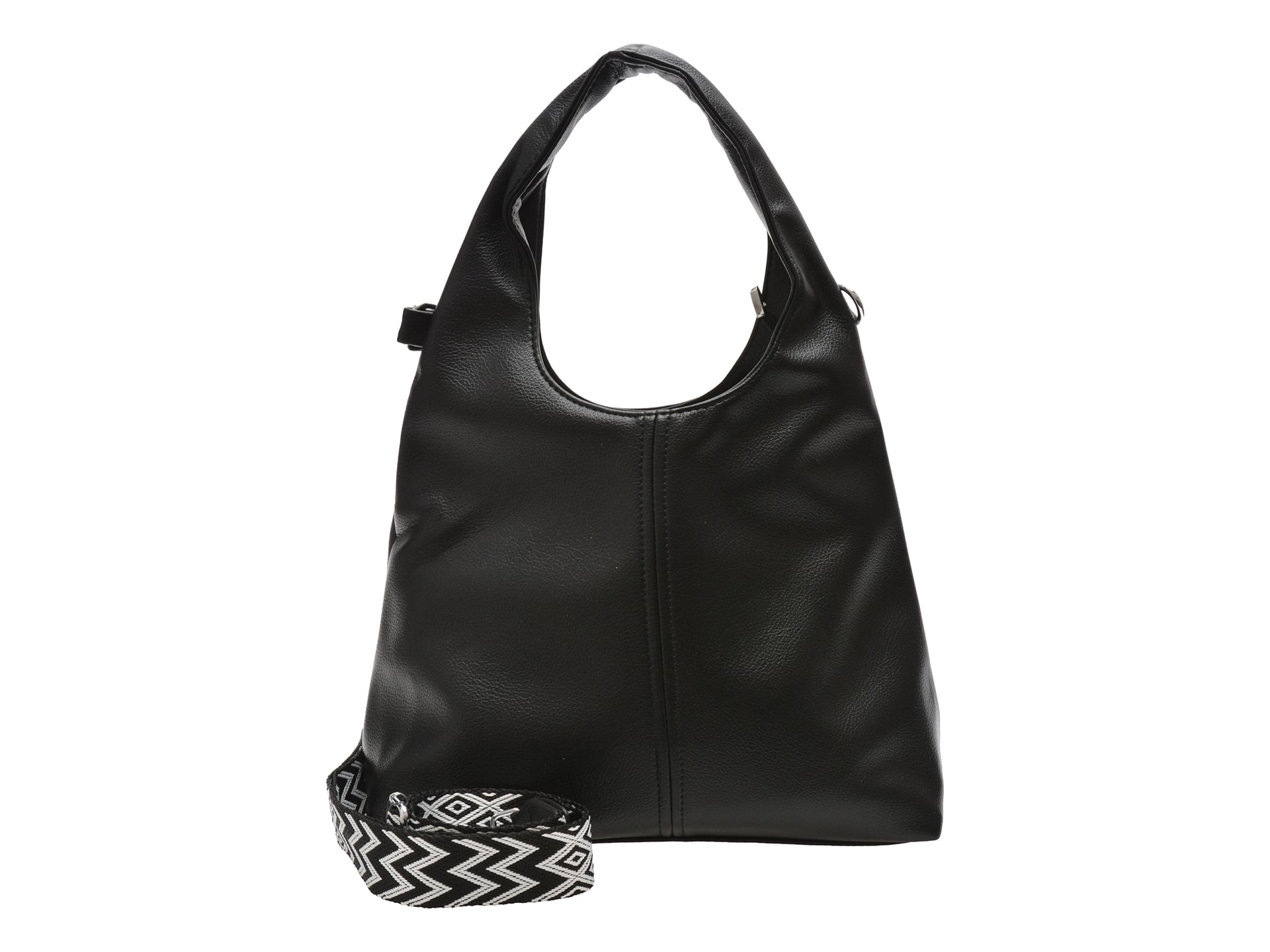 Geanta FLAVIA PASSINI neagra, 8454, din piele ecologica