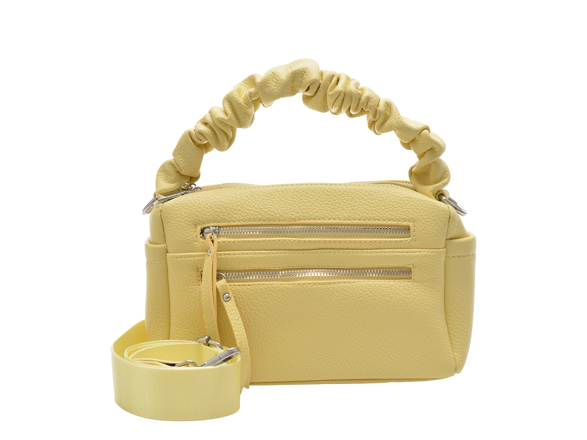 Geanta FLAVIA PASSINI galbena, 195, din piele ecologica