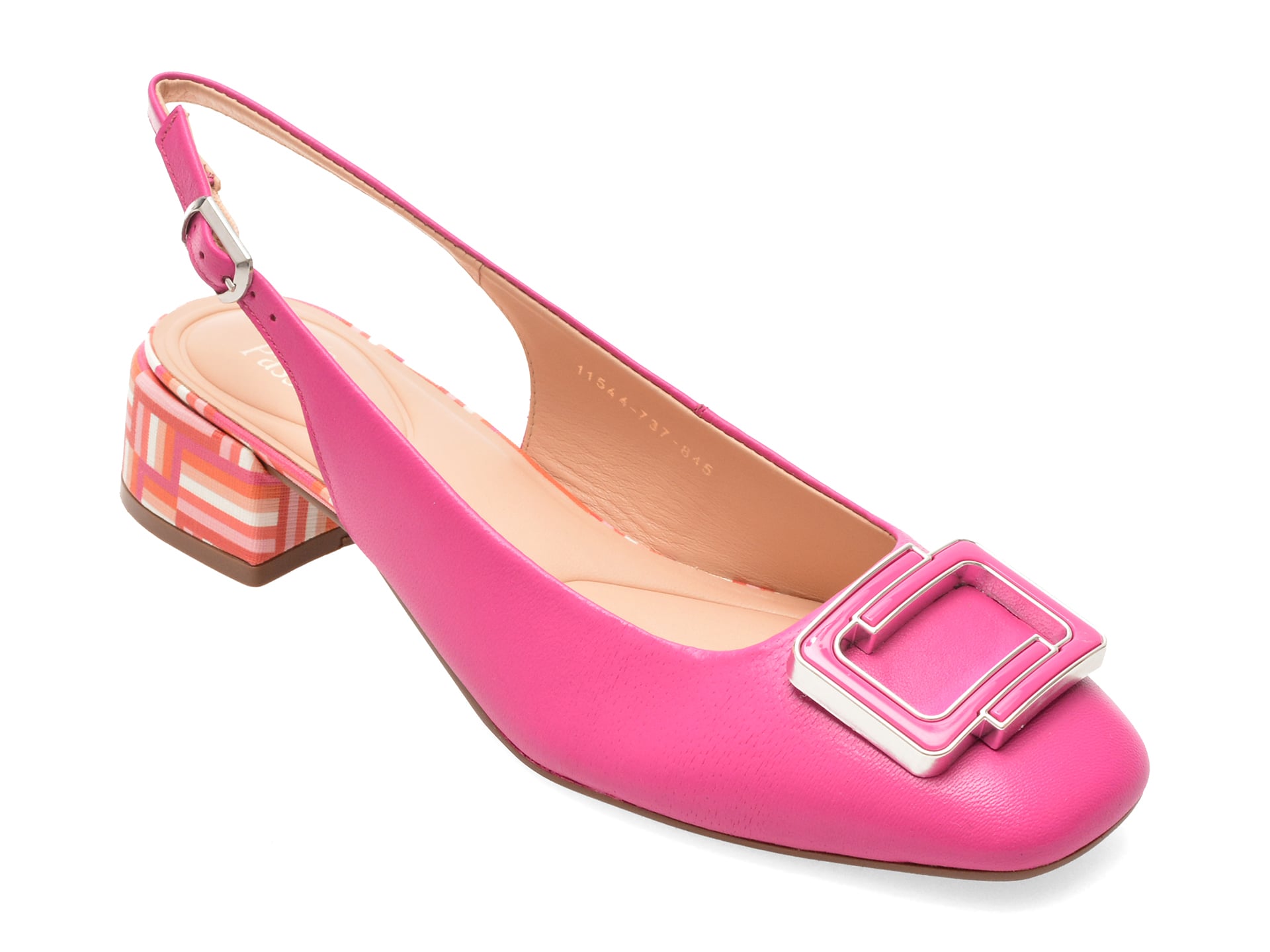 Pantofi FLAVIA PASSINI fucsia, 1154845, din piele naturala