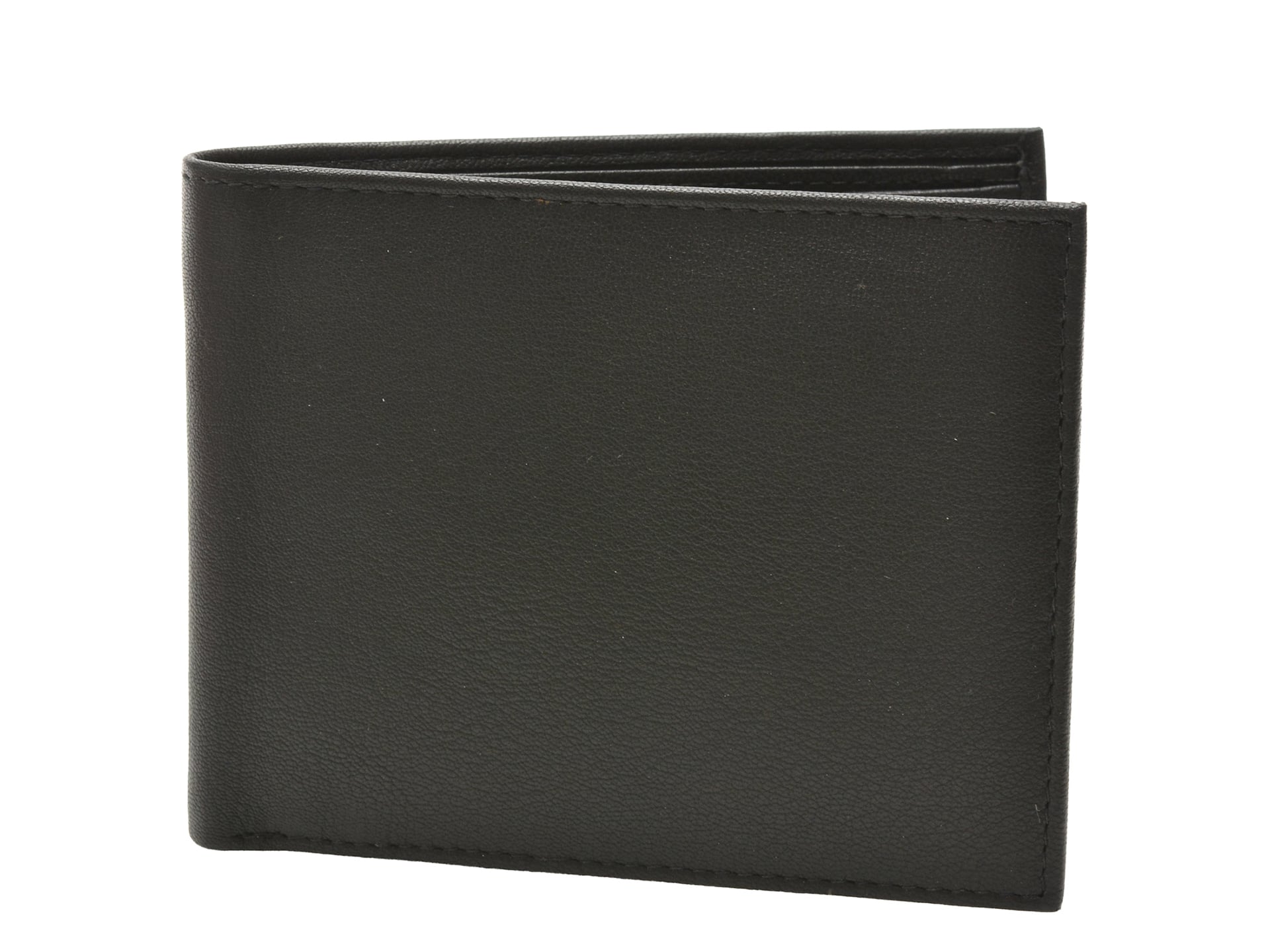 Portofel negru, 11009, din piele naturala