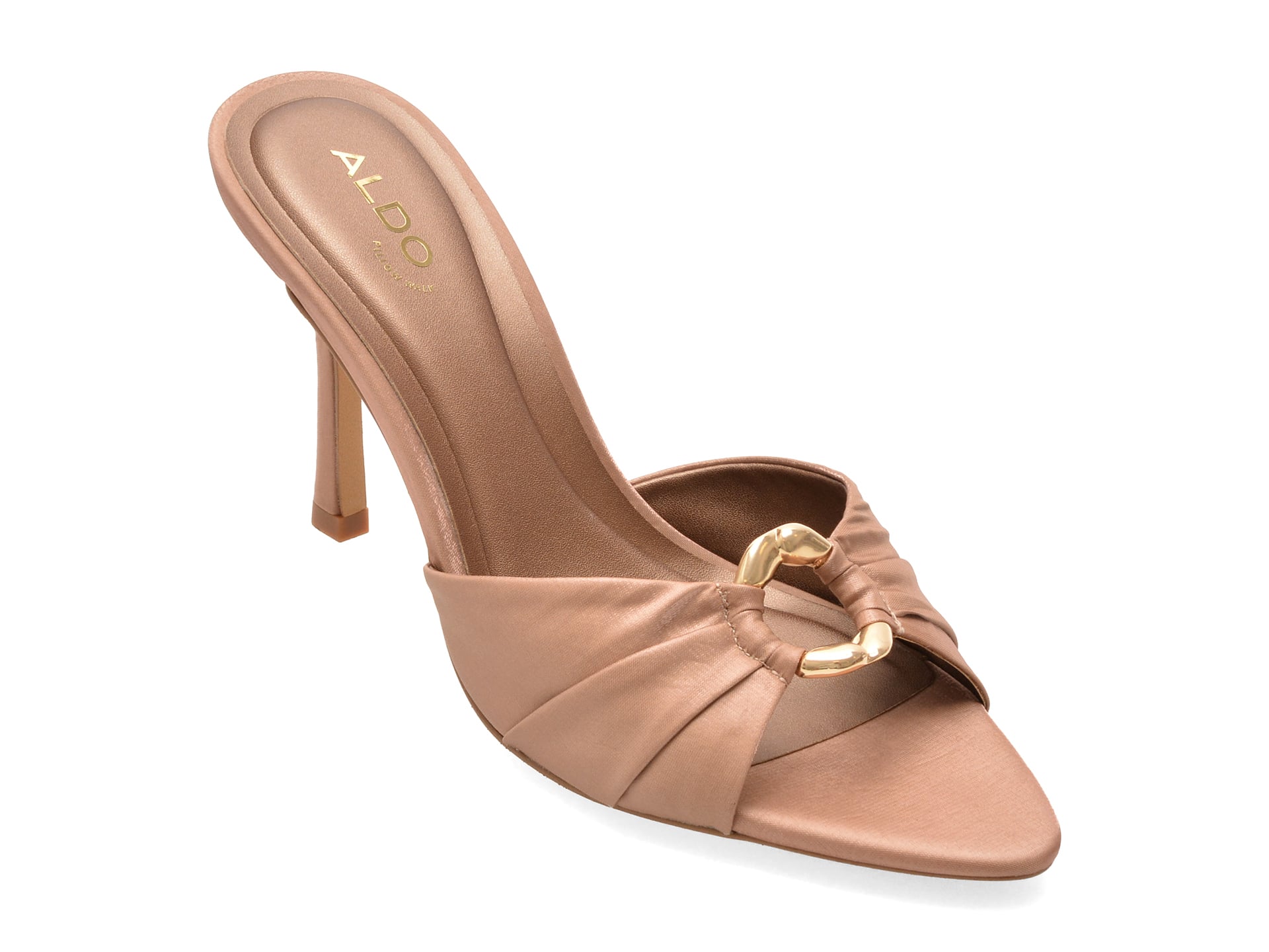 Papuci ALDO maro, JOURNEE 230, din material textil