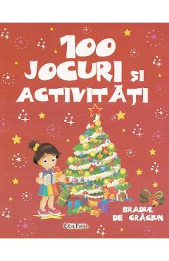 100 jocuri si activitat. Bradul de craciun