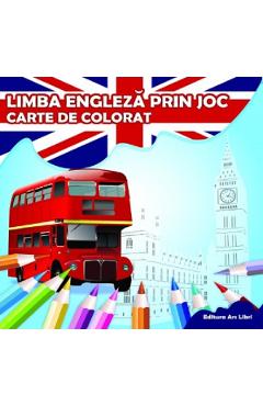 Limba engleza prin joc - Carte de colorat