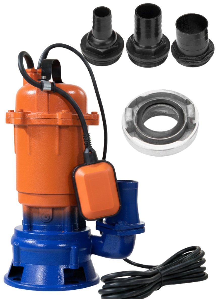 Pompa apa submersibila cu tocator 3000w, 25.000 l/h, 2900rpm, plutitor, racord 2'' toli, CMP1427
