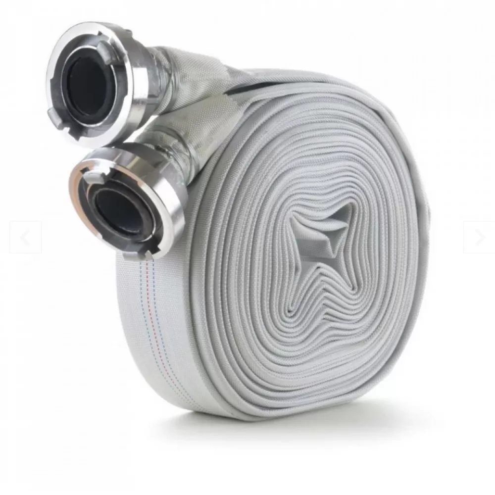Furtun apa pompieri 2'' toli/inch cu cuple, 20m lungime, 8bar, CMP0596